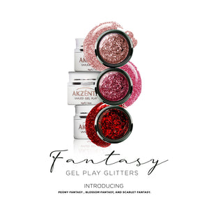 Gel Play Fantasy Glitter Peony