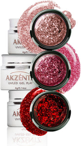 Gel Play Fantasy Glitter Peony