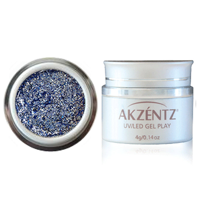 Gel Play Glitz Blue Tanzanite