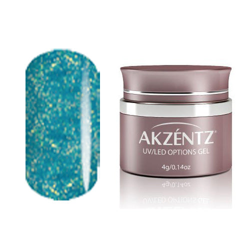 Options Sparkles Carribbean Teal