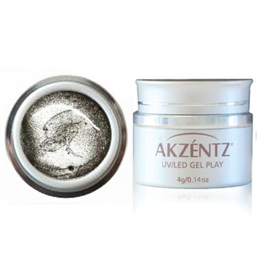 Gel Play Glitter Cosmic Silver