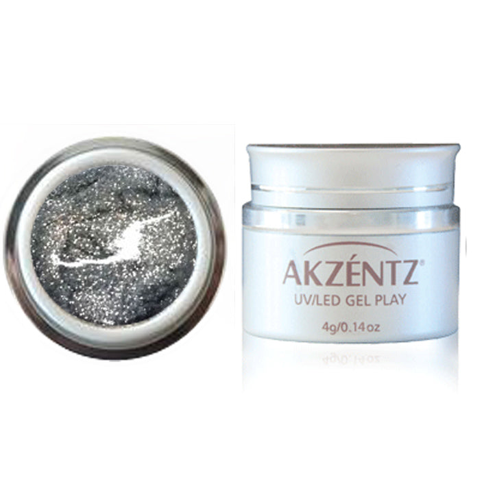 Gel Play Glitter Silver