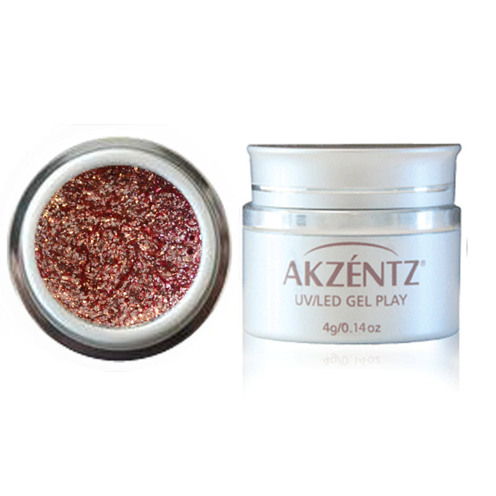 Gel Play Glitz Rose Gold