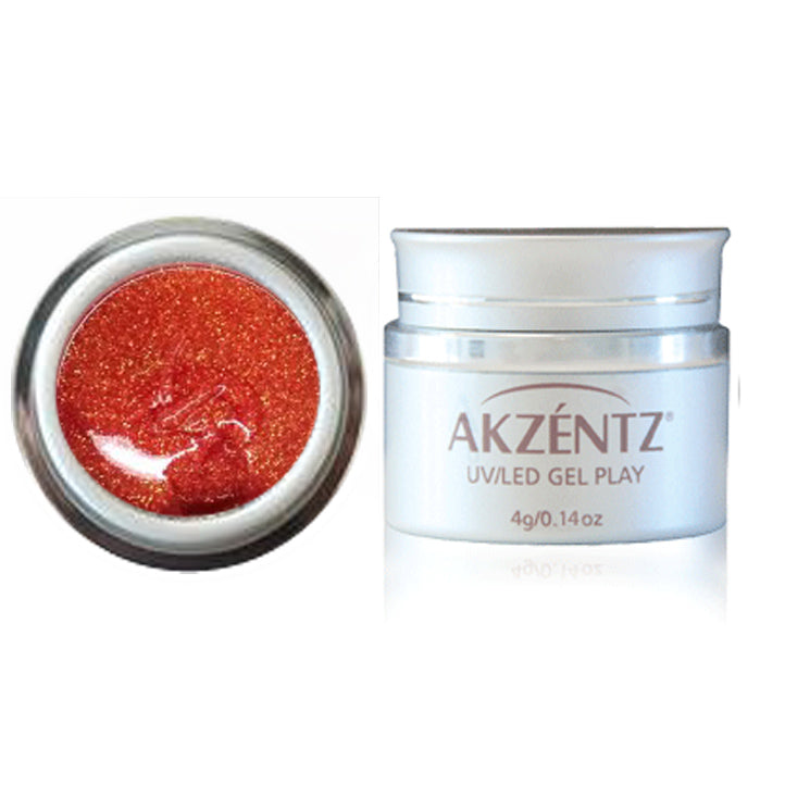 Gel Play Glitter Shifter Coral