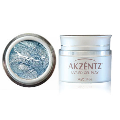 Gel Play Glitter Snow Blue